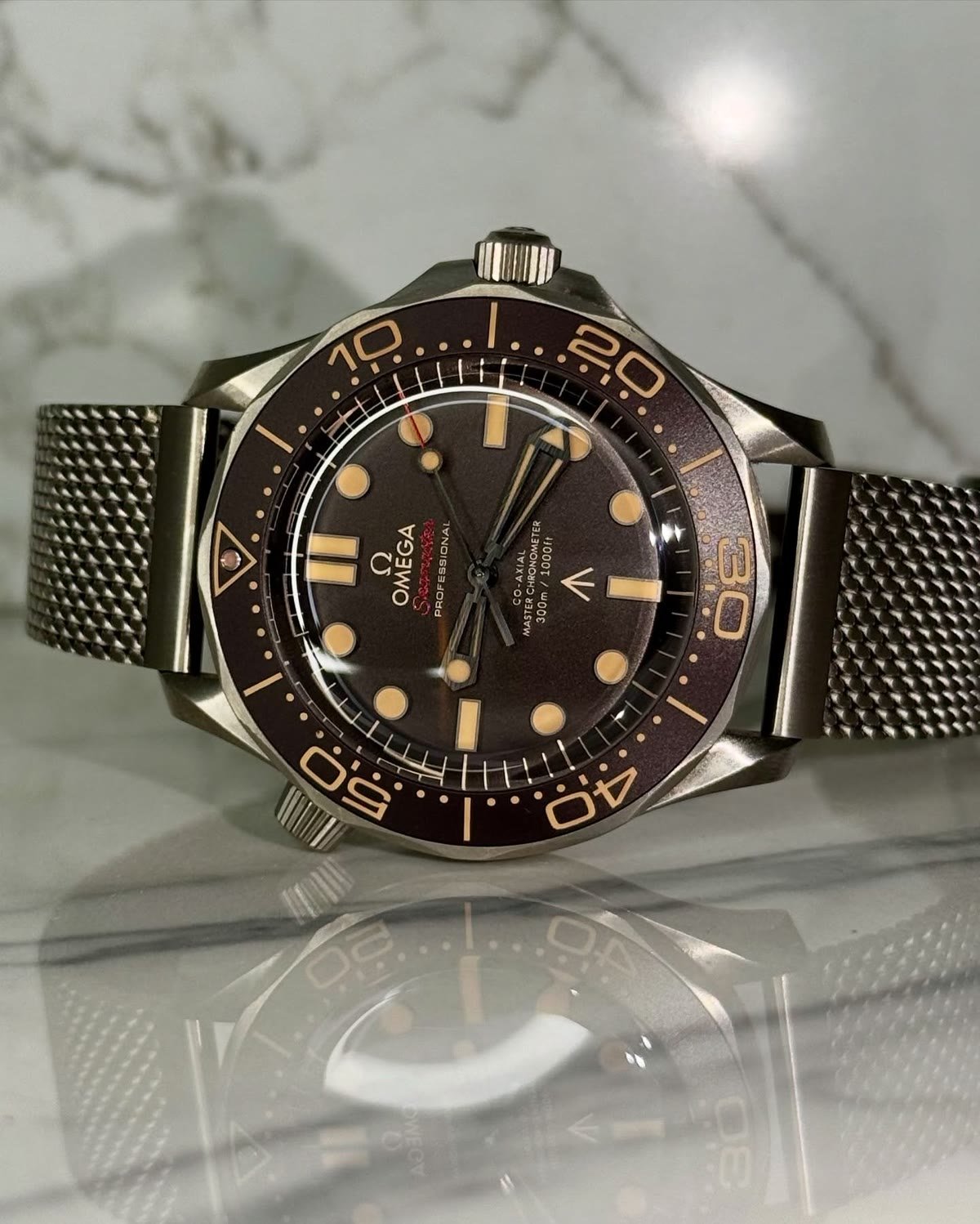 Omega Seamaster photographed for Tempus Trading